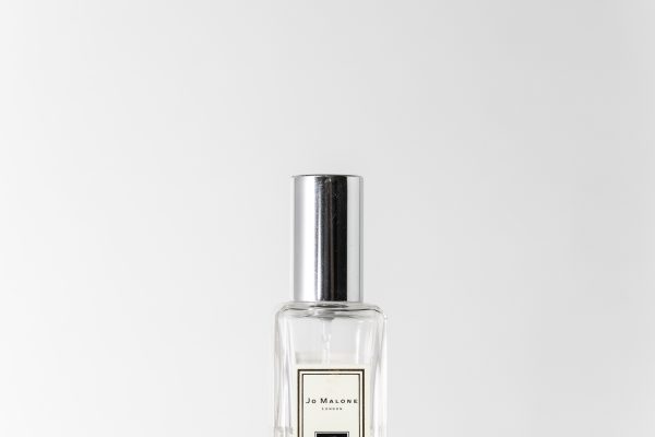 PS Label with embossing on Fragrance bottle